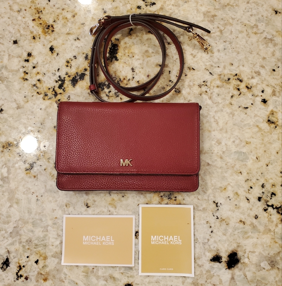 Sold MK wallet / crossbody EUC